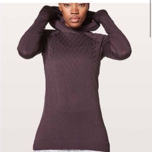 Lululemon rest less hoodie black cherry